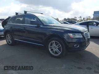 2013 Audi Q5 Premium Plus with VIN WA1LFAFP5DA008532, listed as a IAAI auction lot 41534729 with 167,565 mi miles. Bid and sale history available at carsss.com. Image 1.