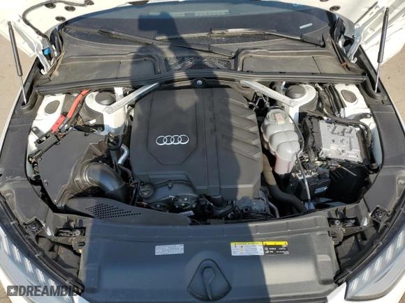 2021 Audi A4 Sedan S line Premium Plus with VIN WAUEAAF40MN003702, listed as a Copart auction lot 47108135 with 0 mi miles and Salvage Title. Bid and sale history available at carsss.com. Image 13.