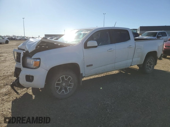 2018 GMC Canyon 4WD SLT with VIN 1GTP6DE13J1269627, listed as a Copart auction lot 73349774 with 191,385 mi miles and Salvage Title. Bid and sale history available at carsss.com. Image 1.