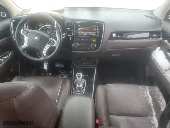 2018 Mitsubishi Outlander PHEV SEL with VIN JA4J24A56JZ614736, listed as a Copart auction lot 43325795 with 114,442 mi miles and Salvage Title. Bid and sale history available at carsss.com. Image 8.