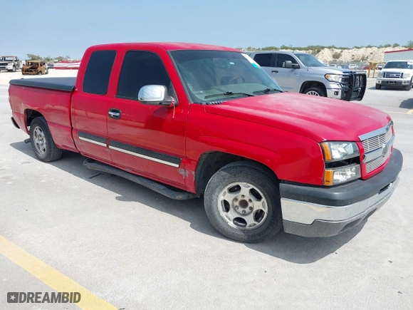 2004 Chevrolet Silverado 1500 Work Truck with VIN 1GCEC19X74Z230476, listed as a IAAI auction lot 41802123 with 242,453 mi miles. Bid and sale history available at carsss.com. Image 1.