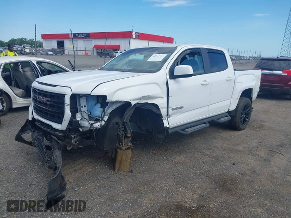 2022 GMC Canyon 2WD Elevation with VIN 1GTG5CEN0N1201355, listed as a IAAI auction lot 42295536 with 15,531 mi miles and . Bid and sale history available at DreamBid. Image 2.