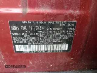 2016 Subaru Outback Premium with VIN 4S4BSACC2G3357876, listed as a Copart auction lot 63856135 with 185,132 mi miles and Clean title. Bid and sale history available at DreamBid. Image 13.