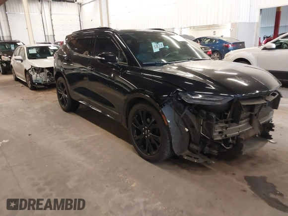 2020 Chevrolet Blazer RS with VIN 3GNKBKRS0LS547342, listed as a IAAI auction lot 42014876 with 47,913 mi miles and . Bid and sale history available at DreamBid. Image 1.