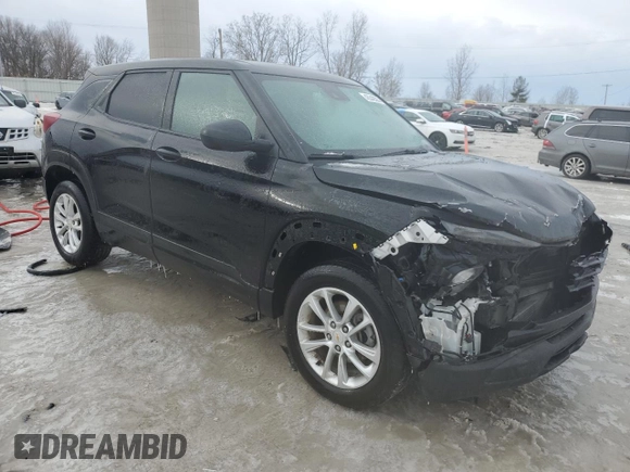 2024 Chevrolet TrailBlazer LS with VIN KL79MNSL7RB144272, listed as a Copart auction lot 43542035 with 42,407 mi miles and Non Repairable. Bid and sale history available at DreamBid. Image 4.
