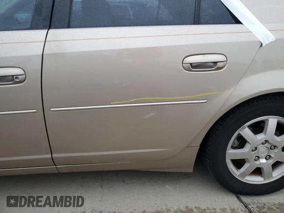 2005 Cadillac CTS with VIN 1G6DP567850223833, listed as a Copart auction lot 74968084 with 122,299 mi miles and Salvage Title. Bid and sale history available at carsss.com. Image 12.