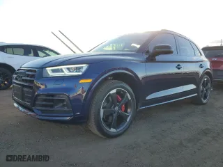 2019 Audi SQ5 Prestige with VIN WA1C4AFY4K2078741, listed as a Copart auction lot 79293214 with 39,020 mi miles and Salvage Title. Bid and sale history available at carsss.com. Image 1.