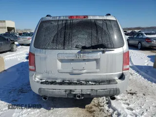 2011 Honda Pilot EX with VIN 5FNYF3H46BB003564, listed as a Copart auction lot 44902025 with 153,688 mi miles and Salvage Title. Bid and sale history available at carsss.com. Image 6.