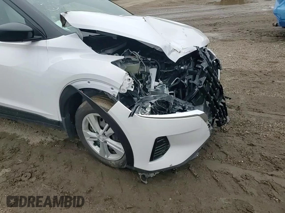 2024 Nissan Kicks S with VIN 3N1CP5BV4RL583495, listed as a Copart auction lot 42684925 with 4,681 mi miles and Salvage Title. Bid and sale history available at DreamBid. Image 11.