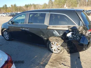2017 Honda Odyssey SE with VIN 5FNRL5H32HB020340, listed as a IAAI auction lot 41884146 with 45,822 mi miles and . Bid and sale history available at carsss.com. Image 15.