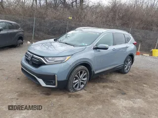 2020 Honda CR-V Touring with VIN 2HKRW2H92LH657975, listed as a IAAI auction lot 41627776 with 46,590 mi miles and . Bid and sale history available at DreamBid. Image 2.