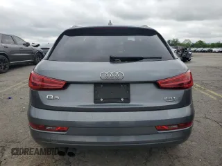 2016 Audi Q3 Premium Plus with VIN WA1EFCFS9GR018463, listed as a Copart auction lot 58431465 with 80,805 mi miles and Salvage title. Bid and sale history available at DreamBid. Image 6.