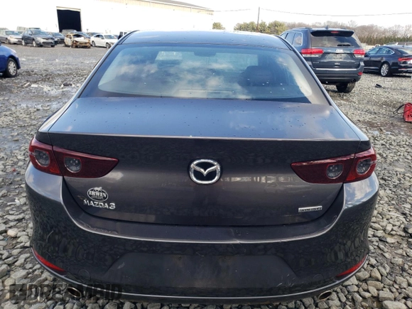 2019 Mazda 3 w/Select Pkg with VIN 3MZBPAAL0KM113155, listed as a Copart auction lot 84405104 with 55,542 mi miles and Salvage Title. Bid and sale history available at carsss.com. Image 6.