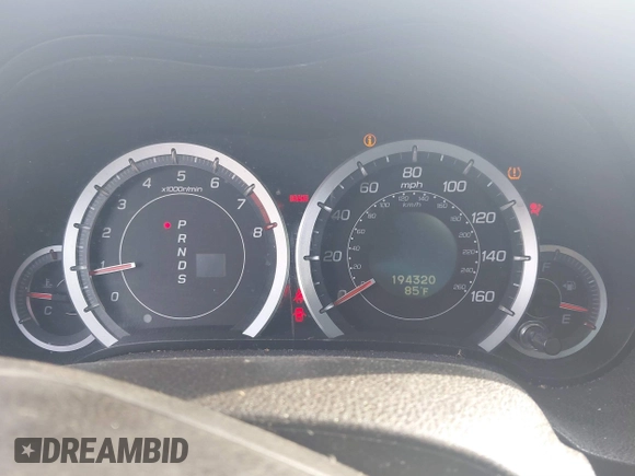 2009 Acura TSX with VIN JH4CU26689C035369, listed as a IAAI auction lot 39746793 with 194,320 mi miles and . Bid and sale history available at DreamBid. Image 7.