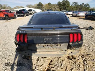 2019 Ford Mustang GT with VIN 1FA6P8CF5K5195643, listed as a Copart auction lot 49081195 with 103,888 mi miles and Salvage Title. Bid and sale history available at carsss.com. Image 6.