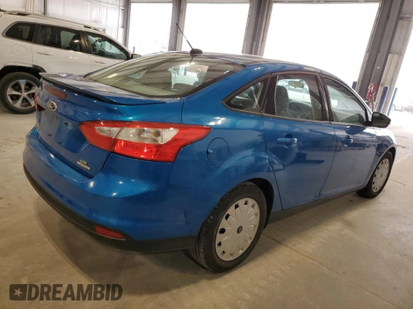 2013 Ford Focus SE with VIN 1FADP3F28DL340319, listed as a Copart auction lot 50131435 with 88,015 mi miles and Salvage Title. Bid and sale history available at carsss.com. Image 3.