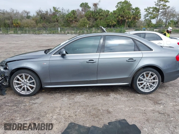 2014 Audi A4 Premium Plus with VIN WAUFFAFL7EA073770, listed as a IAAI auction lot 41655990 with 230,484 mi miles. Bid and sale history available at carsss.com. Image 14.