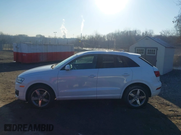 2015 Audi Q3 Premium Plus with VIN WA1EFCFS9FR012788, listed as a IAAI auction lot 41655224 with 129,080 mi miles and . Bid and sale history available at DreamBid. Image 14.