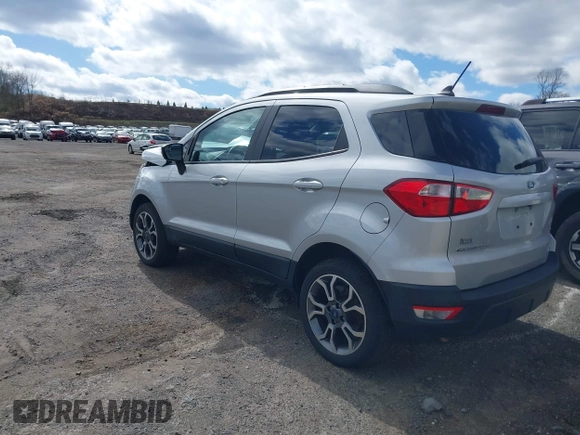 2018 Ford EcoSport SE with VIN MAJ6P1UL3JC249592, listed as a IAAI auction lot 41975652 with 34,360 mi miles. Bid and sale history available at carsss.com. Image 3.