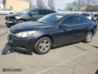 2015 Chevrolet Malibu LS with VIN 1G11B5SLXFF267468, listed as a Copart auction lot 51033515 with 120,405 mi miles and Salvage Title. Bid and sale history available at carsss.com. Image 1.