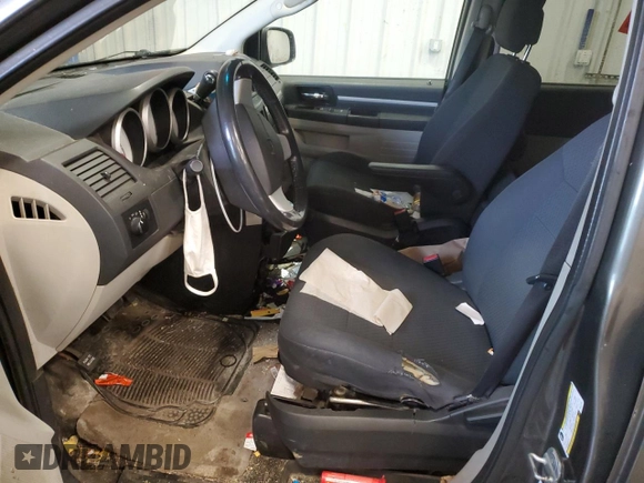 2010 Dodge Grand Caravan Hero with VIN 2D4RN3D12AR447193, listed as a Copart auction lot 52077085 with 178,885 mi miles and Non Repairable. Bid and sale history available at DreamBid. Image 7.