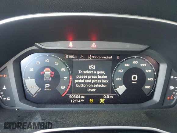 2023 Audi Q3 S line Premium z VIN WA1DECF35P1094199, wystawiony jako Copart lot #52099525 z przebiegiem 50 304 mil mil oraz Szkody całkowita. Historia ofert i sprzedaży dostępna na DreamBid. Obrazek 9.