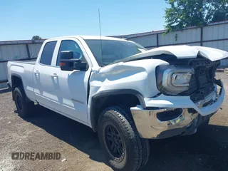 2018 GMC Sierra 1500 SLE with VIN 1GTV2MEC3JZ345711, listed as a IAAI auction lot 42432965 with 105,267 mi miles and . Bid and sale history available at DreamBid. Image 1.