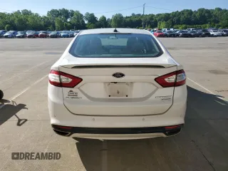 2016 Ford Fusion Titanium with VIN 3FA6P0K97GR112375, listed as a Copart auction lot 58286345 with 70,508 mi miles and Salvage title. Bid and sale history available at DreamBid. Image 6.