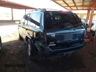 1999 Jeep Grand Cherokee Limited with VIN 1J4GW68N6XC675399, listed as a IAAI auction lot 41745815 with 217,800 mi miles. Bid and sale history available at carsss.com. Image 3.
