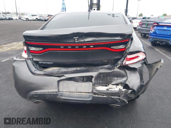 2015 Dodge Dart SXT with VIN 1C3CDFBB1FD212642, listed as a IAAI auction lot 42203244 with 204,104 mi miles. Bid and sale history available at carsss.com. Image 6.