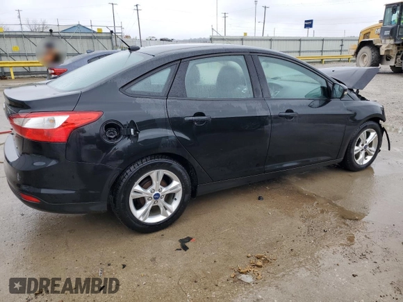 2014 Ford Focus SE with VIN 1FADP3F24EL302233, listed as a Copart auction lot 50596735 with 163,675 mi miles and Salvage Title. Bid and sale history available at carsss.com. Image 3.