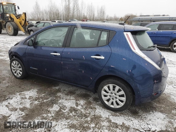 2016 Nissan LEAF S with VIN 1N4AZ0CP8GC304730, listed as a Copart auction lot 68542692 with 29,435 mi miles. Bid and sale history available at carsss.com. Image 2.