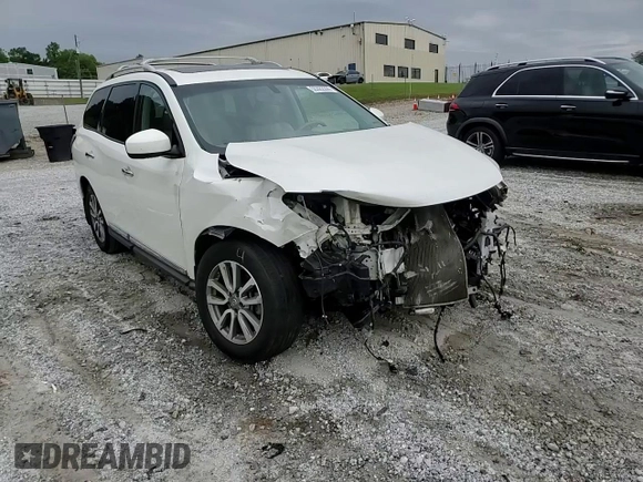 2015 Nissan Pathfinder SL with VIN 5N1AR2MN2FC677002, listed as a Copart auction lot 55322355 with Not provided miles and Salvage title. Bid and sale history available at DreamBid. Image 15.