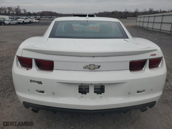 2012 Chevrolet Camaro 2LT with VIN 2G1FC1E34C9116329, listed as a Copart auction lot 80491084 with 101,630 mi miles and Salvage Title. Bid and sale history available at carsss.com. Image 6.