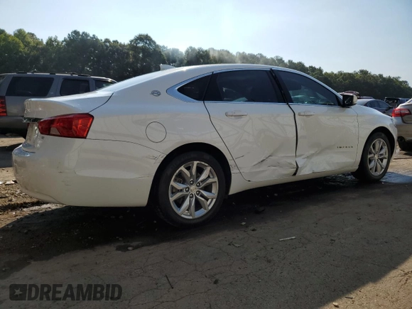2018 Chevrolet Impala LT with VIN 1G1105SA8JU135527, listed as a Copart auction lot 69762444 with 204,093 mi miles and Salvage Title. Bid and sale history available at DreamBid. Image 3.