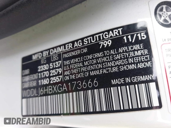 2016 Mercedes-Benz CLS 400 с VIN WDDLJ6HBXGA173666, выставлен на аукционе IAAI как лот 41442808 с пробегом 145 599 миль миль и . История ставок и продаж доступна на DreamBid. Изображение 9.