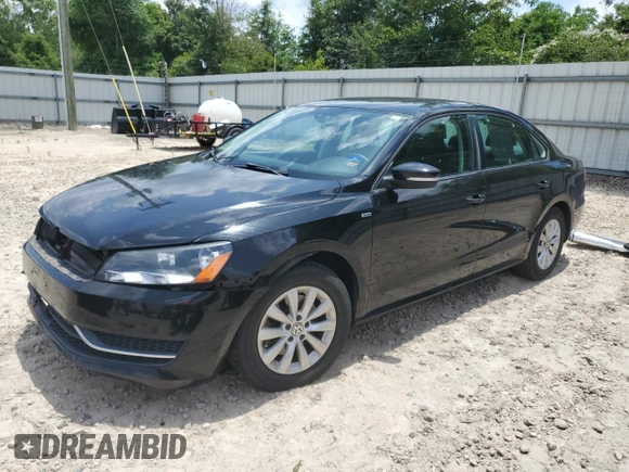 2014 Volkswagen Passat S z VIN 1VWAT7A30EC078066, wystawiony jako Copart lot #58312015 z przebiegiem 123 397 mil mil oraz Szkoda całkowita • Salvage title. Historia ofert i sprzedaży dostępna na DreamBid. Obrazek 1.