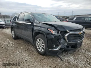 2020 Chevrolet Traverse LT Cloth with VIN 1GNEVGKWXLJ172205, listed as a Copart auction lot 46697765 with 78,940 mi miles and Salvage Title. Bid and sale history available at carsss.com. Image 4.