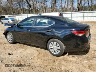 2025 Nissan Sentra S with VIN 3N1AB8BV2SY249854, listed as a Copart auction lot 45282355 with 4,124 mi miles and Salvage Title. Bid and sale history available at DreamBid. Image 2.