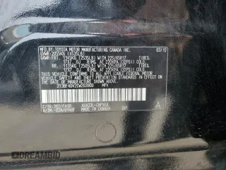 2012 Toyota RAV4 with VIN 2T3BF4DV2CW203900, listed as a Copart auction lot 60375835 with 196,671 mi miles and Salvage title. Bid and sale history available at DreamBid. Image 12.