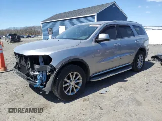 2017 Dodge Durango SXT with VIN 1C4RDJAG3HC821083, listed as a Copart auction lot 53339405 with 180,005 mi miles and Salvage title. Bid and sale history available at DreamBid. Image 1.