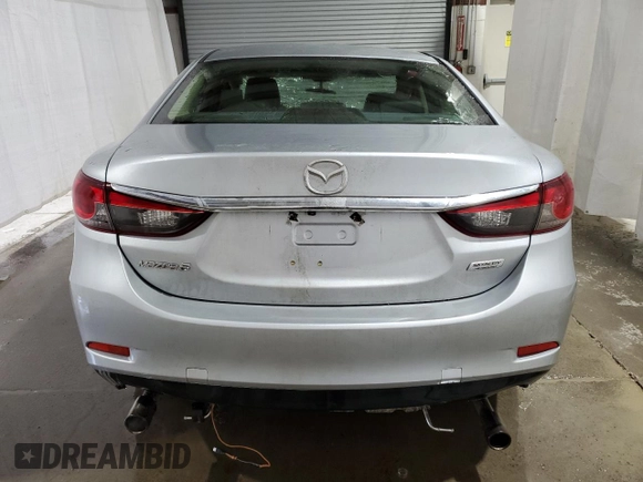 2017 Mazda Mazda6 Touring with VIN JM1GL1V50H1101139, listed as a Copart auction lot 43197105 with 86,576 mi miles and Salvage Title. Bid and sale history available at carsss.com. Image 6.