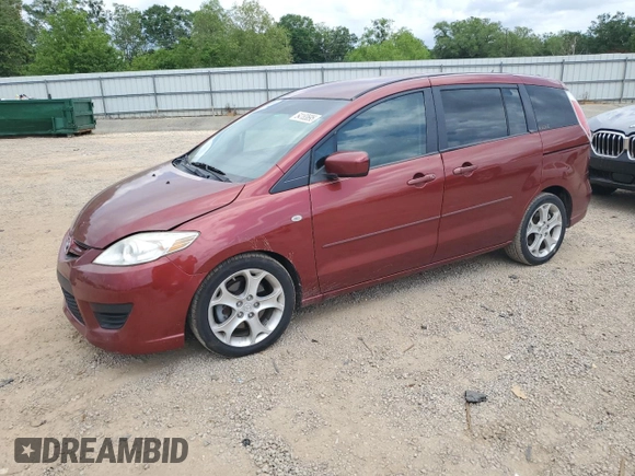 2008 Mazda 5 Sport with VIN JM1CR293180320922, listed as a Copart auction lot 54183695 with 206,823 mi miles and Salvage title. Bid and sale history available at DreamBid. Image 1.