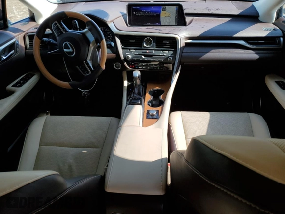 2017 Lexus RX 350 with VIN 2T2BZMCA4HC057387, listed as a Copart auction lot 58075095 with 23,492 mi miles and Salvage title. Bid and sale history available at DreamBid. Image 8.