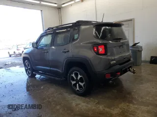 2019 Jeep Renegade Trailhawk z VIN ZACNJBC15KPJ98541, wystawiony jako Copart lot #46885945 z przebiegiem 78 416 mil mil oraz Szkoda całkowita • Salvage title. Historia ofert i sprzedaży dostępna na DreamBid. Obrazek 2.