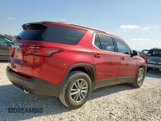 2023 Chevrolet Traverse LT Cloth with VIN 1GNERGKWXPJ277286, listed as a Copart auction lot 59326125 with 20,032 mi miles and Salvage title. Bid and sale history available at DreamBid. Image 3.