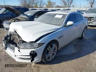 2017 Jaguar XE 35t Premium with VIN SAJAJ4BV0HA948701, listed as a IAAI auction lot 41421866 with 105,256 mi miles. Bid and sale history available at carsss.com. Image 17.