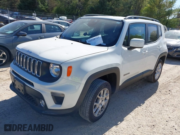 2020 Jeep Renegade Latitude with VIN ZACNJBBB1LPL21425, listed as a IAAI auction lot 42228722 with 78,334 mi miles and . Bid and sale history available at DreamBid. Image 22.