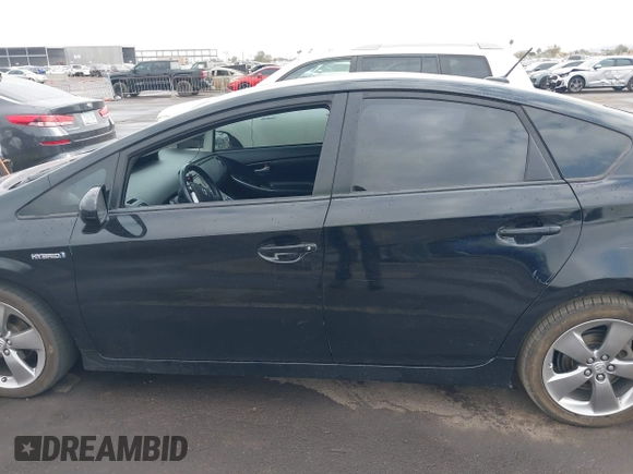 2013 Toyota Prius One with VIN JTDKN3DU4D5617063, listed as a IAAI auction lot 41461279 with 247,219 mi miles. Bid and sale history available at carsss.com. Image 14.