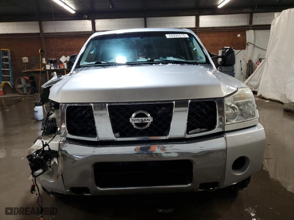 2007 Nissan Titan LE with VIN 1N6BA07B37N215122, listed as a Copart auction lot 44695515 with 202,560 mi miles and Salvage Title. Bid and sale history available at carsss.com. Image 5.